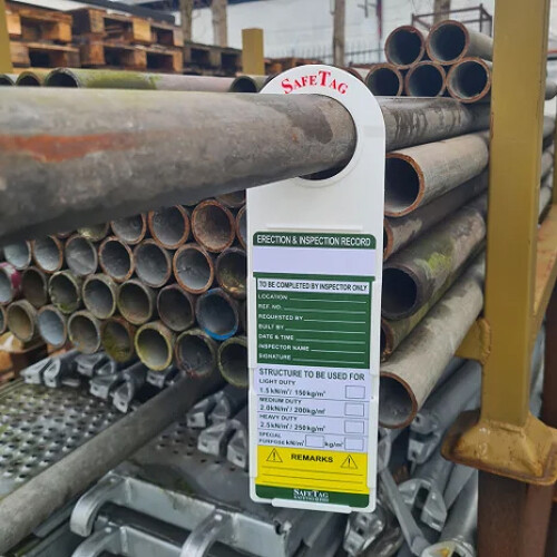 Scaffold Tag Kit Pack of 10